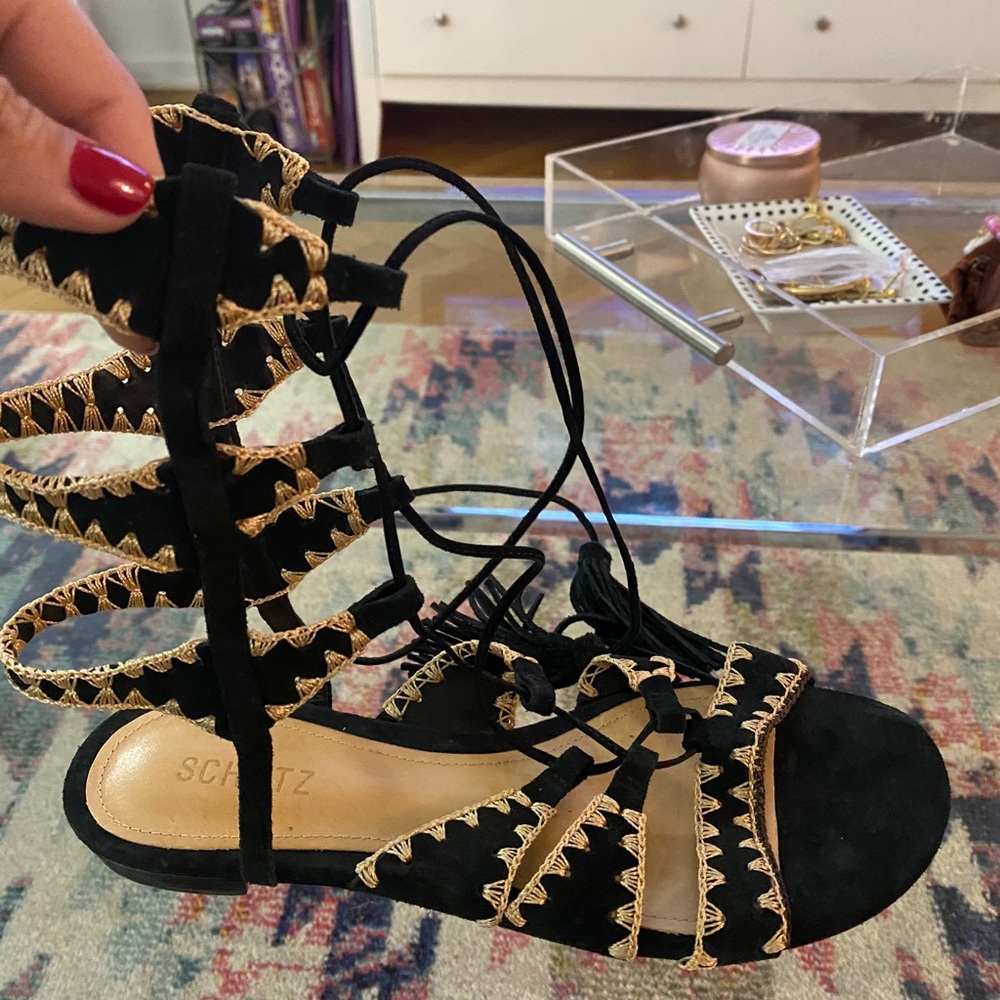 Schutz lace up gladiator